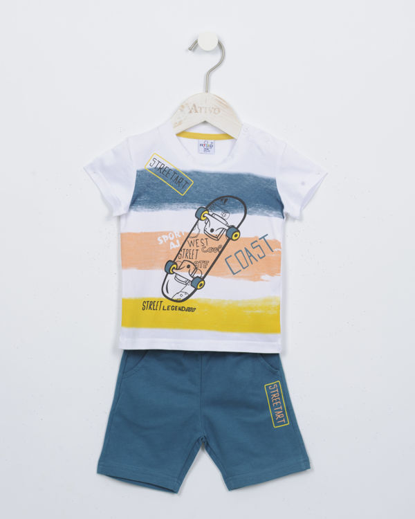 Picture of YF900- BOYS 2 PCS SET IN HIGH QUALITY MATERIAL COTTON
